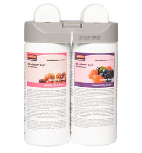 Odorizant dispenser Microburst Duet - Sparkling Fruits/Cotton Berry 2x121 ml RUBBERMAID
